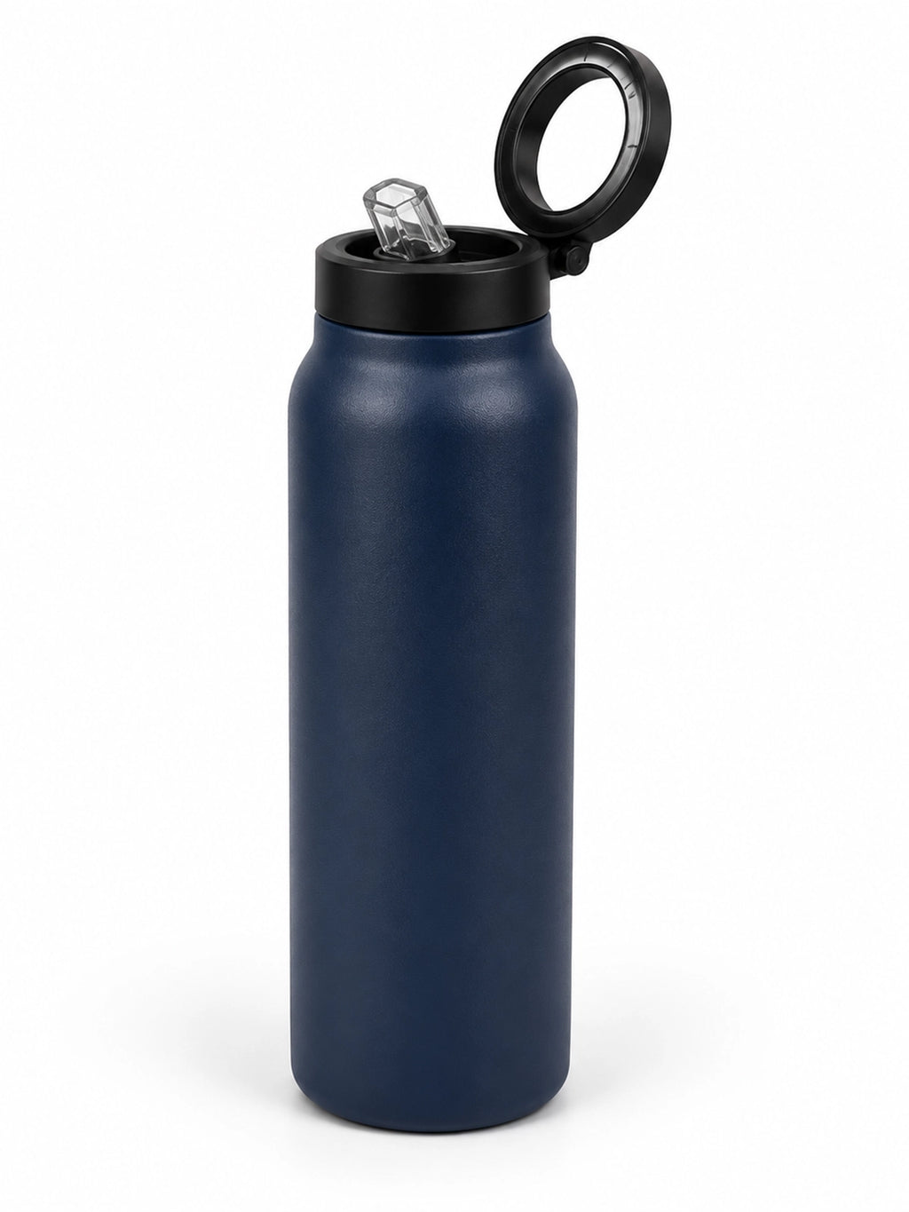 Magnetische Trinkflasche von SnapSip in Blau